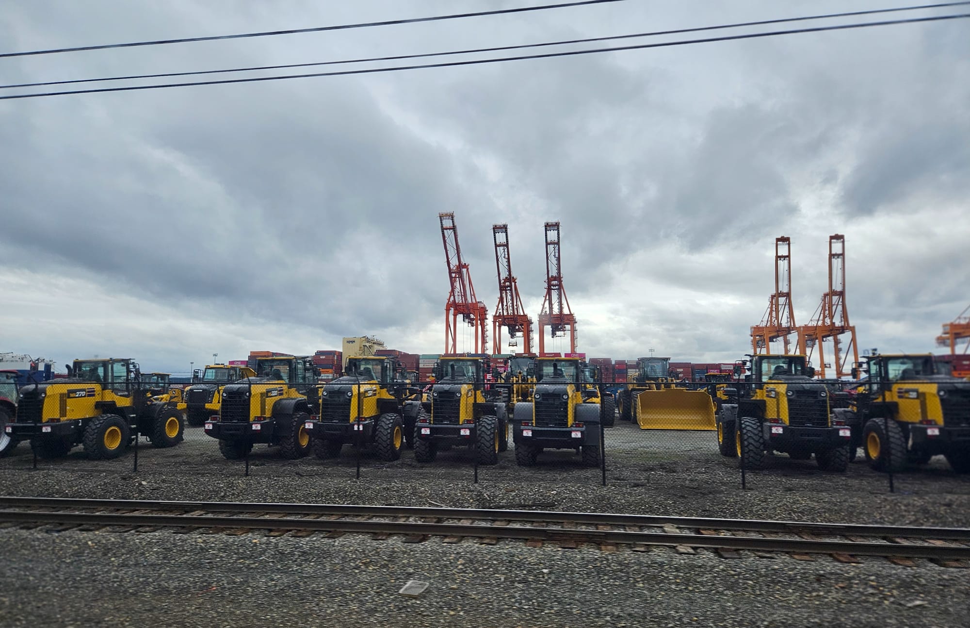 Touring the Port of Tacoma